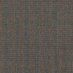 Red/Fawn Houndstooth with Antique Gold Triple Stripe