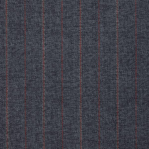 Navy Twist With Light Blue Stripe