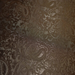 Jacquard Paisley Lining - Brown