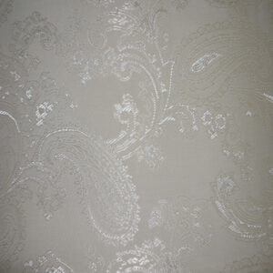 JACQUARD PAISLEY - Ivory/Ivory