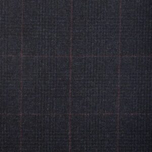 Dark Navy POW with Subdued Maroon Overcheck