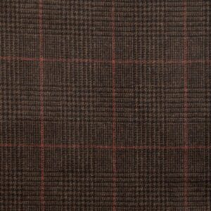 Dark Brown POW with Maroon Overcheck