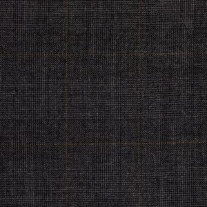 Medium Grey with Light Gold Overcheck