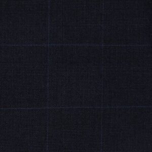Navy Blue Check with Blue Overcheck