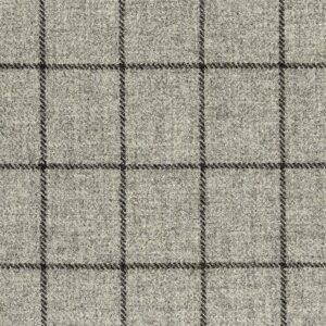 Light Grey Marle with Dark Brown Overcheck