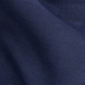 Dark Blue Melange Washed Linen