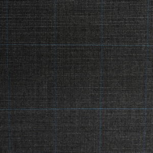 Tropical Grey hairline with blue windowpane