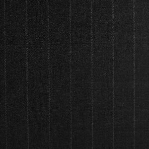 Super 120s Charcoal Marle Subdued Chalk Stripe