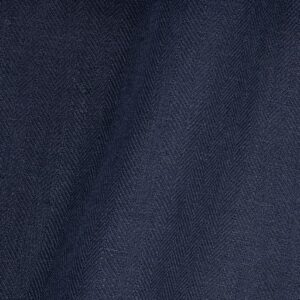 Dark Navy Herringbone
