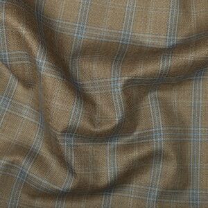 Brown fancy check