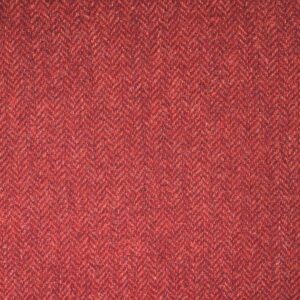 Cherry Red Herringbone