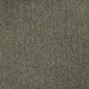 Green/Chocolate Herringbone